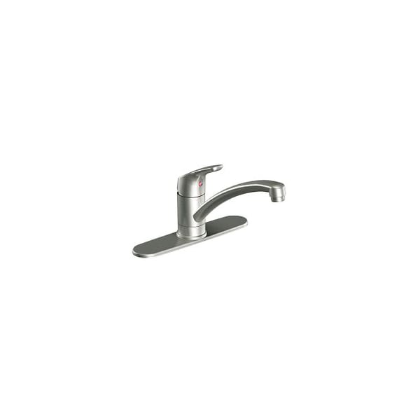Classic Stainless One-Handle Kitchen Faucet
